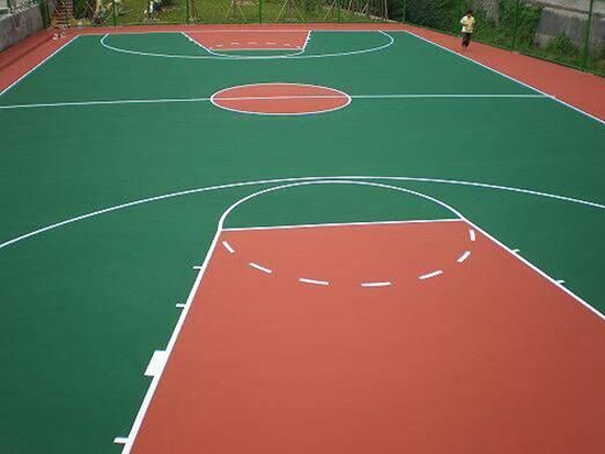 硅PU球场安装